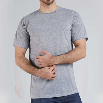 Kaos Polos Lengan Pendek Leher Bulat Unisex Pria Wanita Soft Cotton 30S. Ukuran Size S M L Xl
