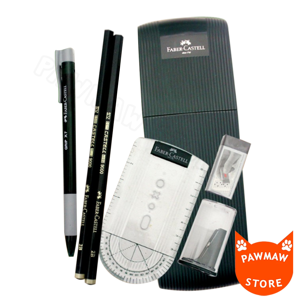 Faber-Castell 10003496 - Gomma Mie di Pane, colore: Grigio (2 x Grigio