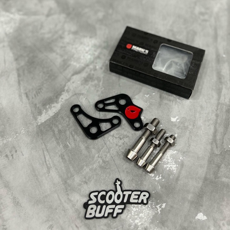 Jual Lowering Kit Marus Black On Red Vespa Sprint Primavera Shopee