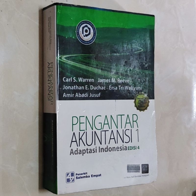 Jual PENGANTAR AKUNTANSI 1 ADAPTASI INDONESIA EDISI 4 CARL S. WARREN ...