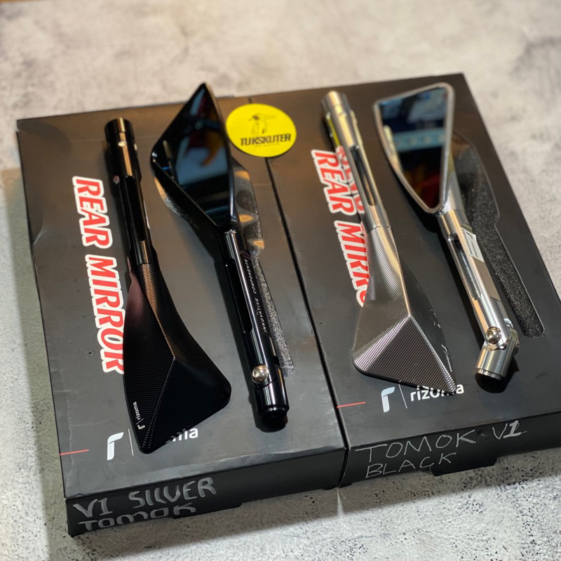 Jual R Rizoma Spion Model Racing Tomok V1 Mirror CNC Universal | Shopee ...