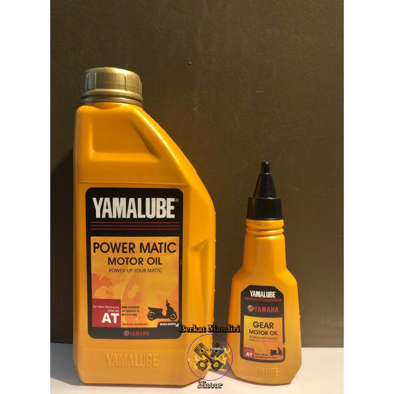 Jual Oli Yamalube Power Matic 800 ml + Yamalube Gear Motor Oil 100 ml