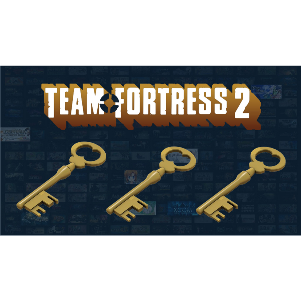 Jual Team Fortress 2 Key (Mann Co. Supply Crate Key) Shopee Indonesia