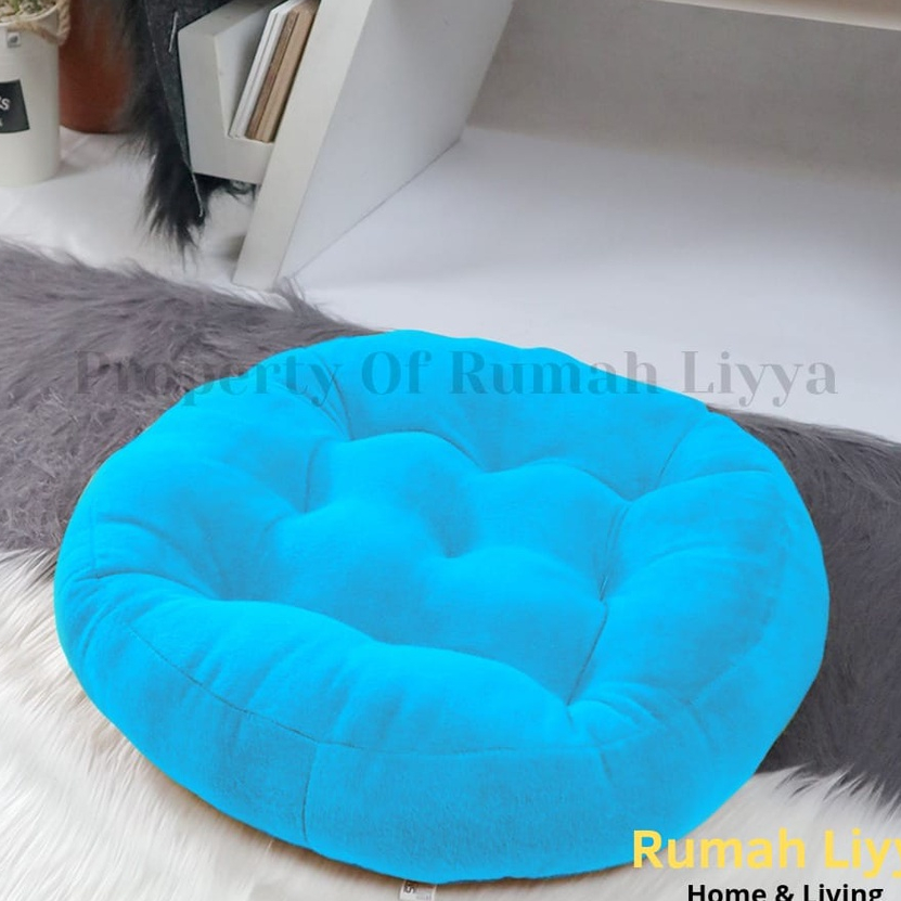 Jual Liyya Cushion Ball Alas Bantal Duduk Bulat Lantai Kursi Sofa ...