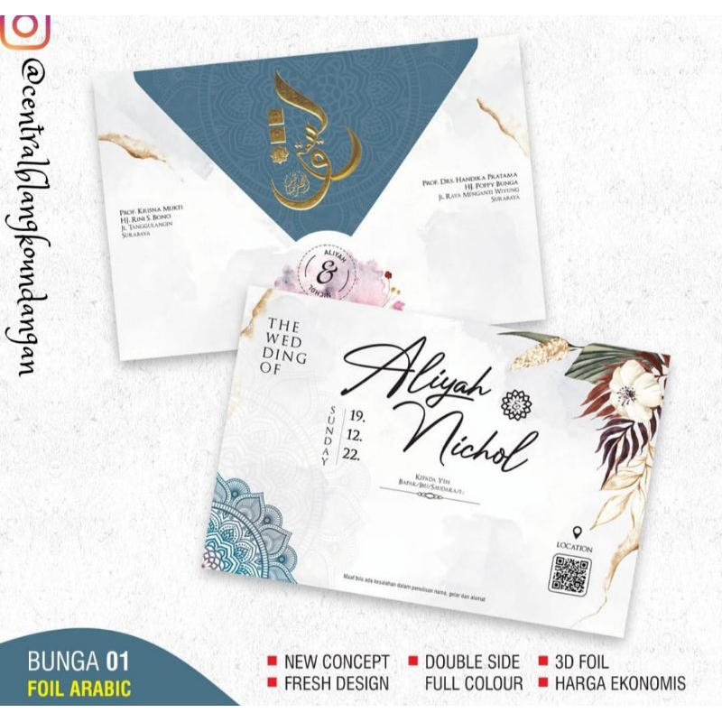 Jual Undangan Pernikahan Murah Undangan Nikah Unik Undangan Nikah