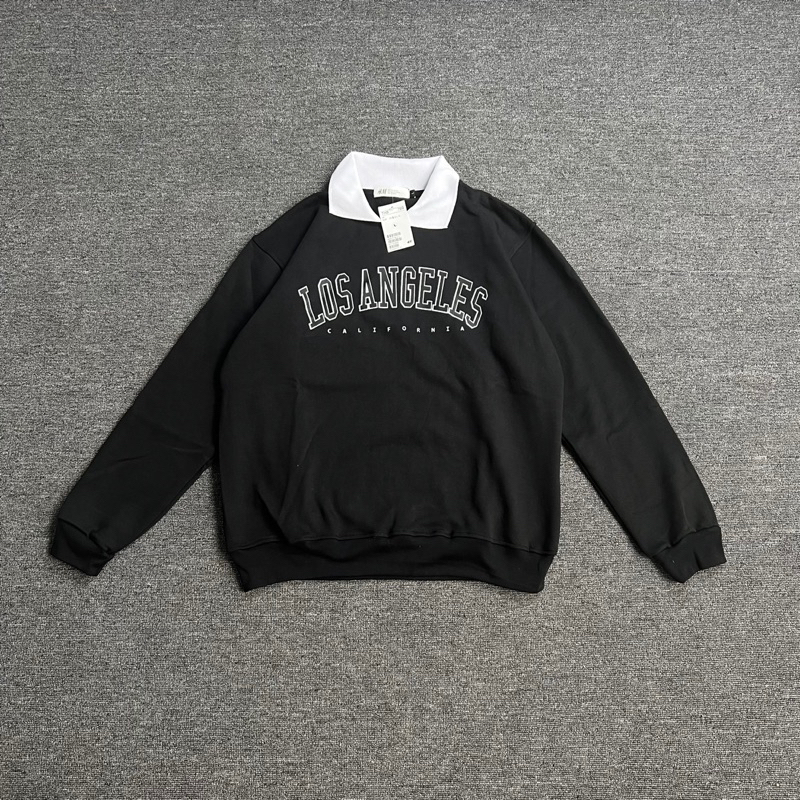 Jual RUGBY SHIRT CREWNECK LOS ANGELES CALIFORNIA FULL TEG Shopee