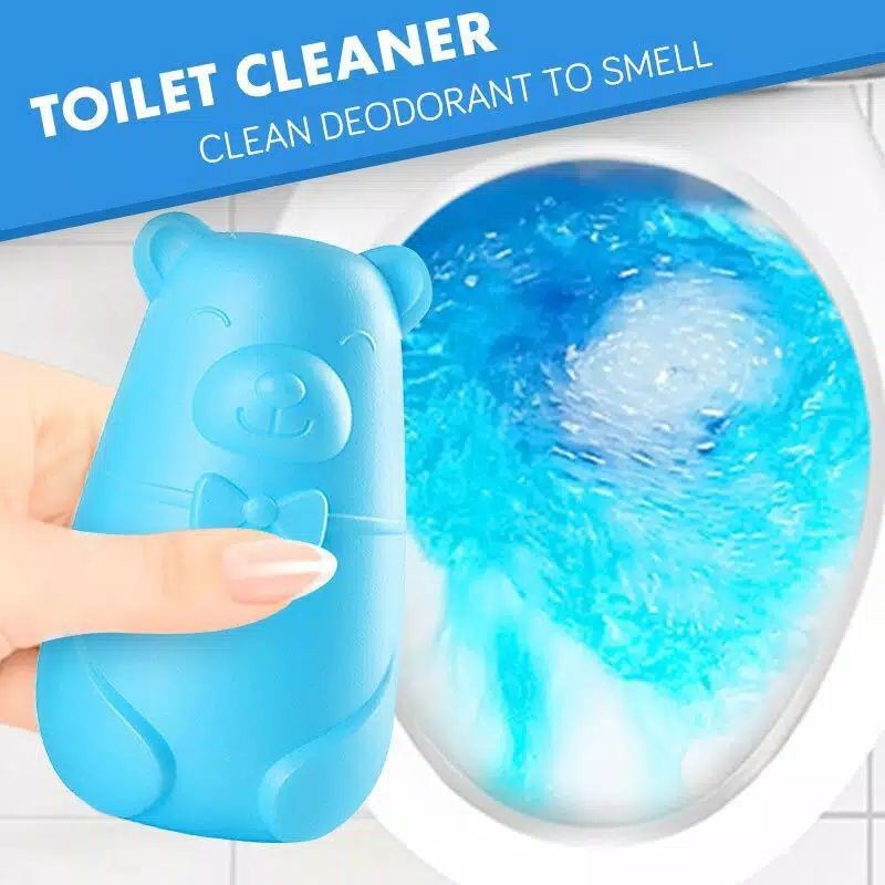 Jual BEAR TOILET cleaner wc karbol biru pembersih toilet cleaner Blue