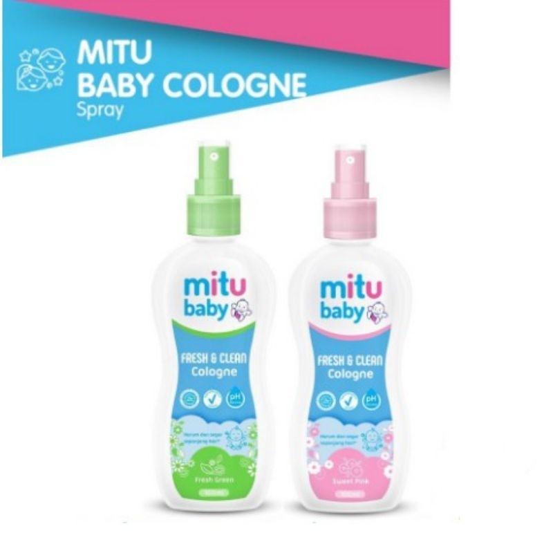 Jual Mitu Cologne Baby Spray Shopee Indonesia