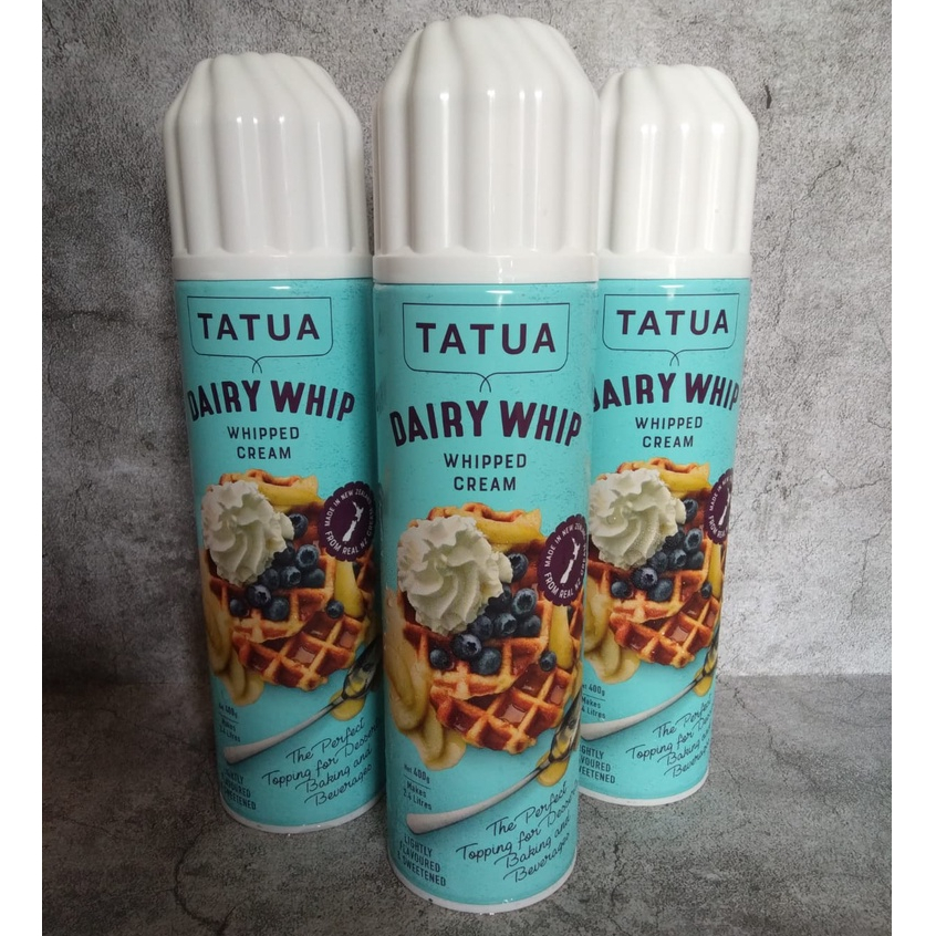 Jual Tatua Aerosol Whipped Cream Semprot 400ml | Shopee Indonesia