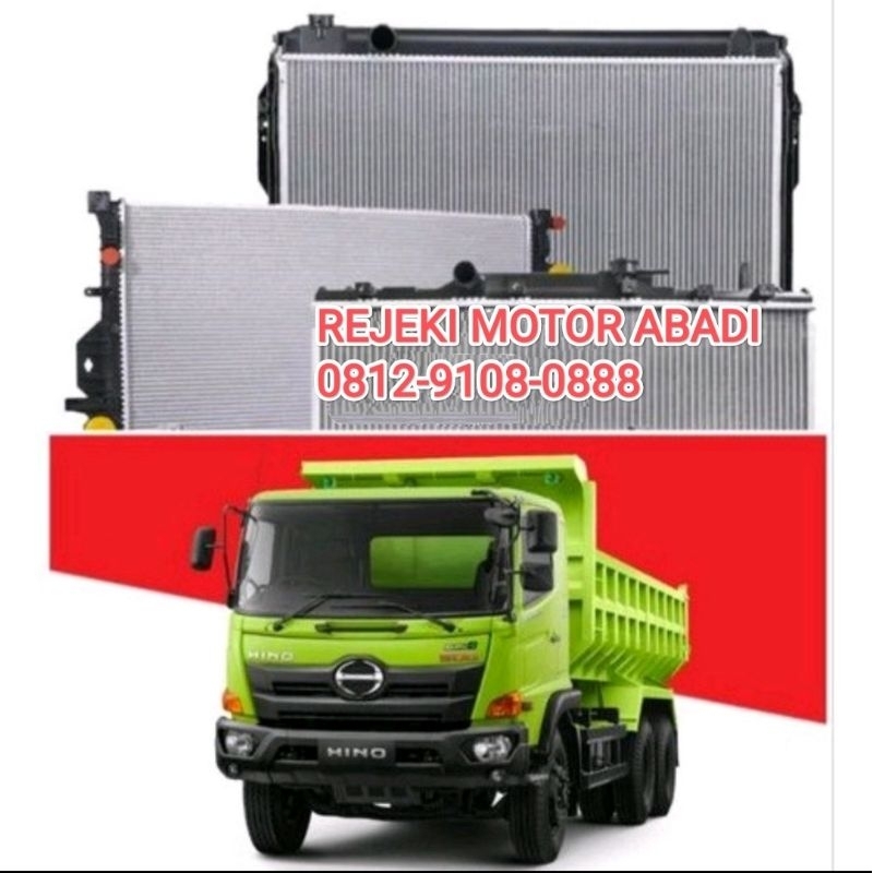 Jual RADIATOR EURO4 HINO 500 FM260JD J08E ASLI | Shopee Indonesia