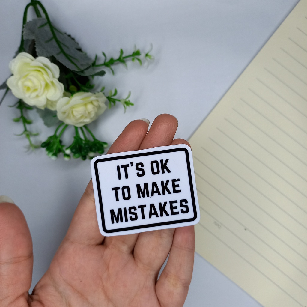 Jual Stiker Satuan Quotes Motivasi Monochrome PART 1 Black White ...