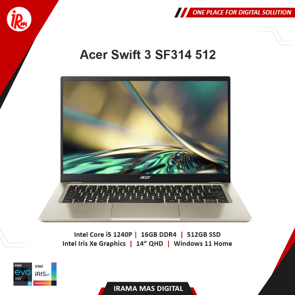 Jual Acer Swift Infinity Sf Intel Core I P Gb Gb