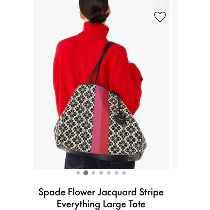 Jual Tas Kate Spade Original Flower Jacquard Everything Large Tote