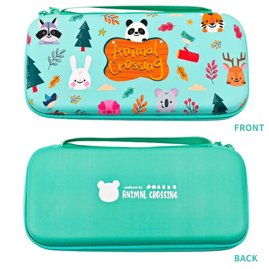 Jual Travel Bag Storage Carrying Case Animal Crossing For Nintendo