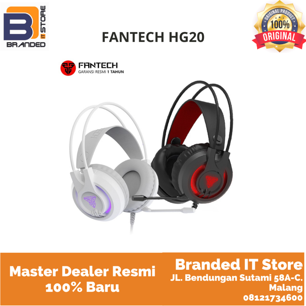 Harga headset fantech hg20 hot sale