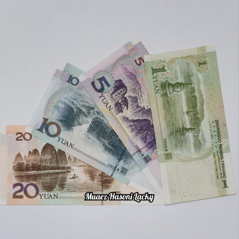 Jual Koleksi Satu Set Paket Lengkap Yuan China Pecahan 1 5 10 Dan 20 ...