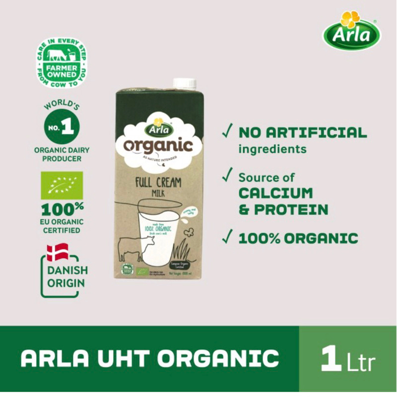 Jual Arla UHT Organik 1L | Shopee Indonesia