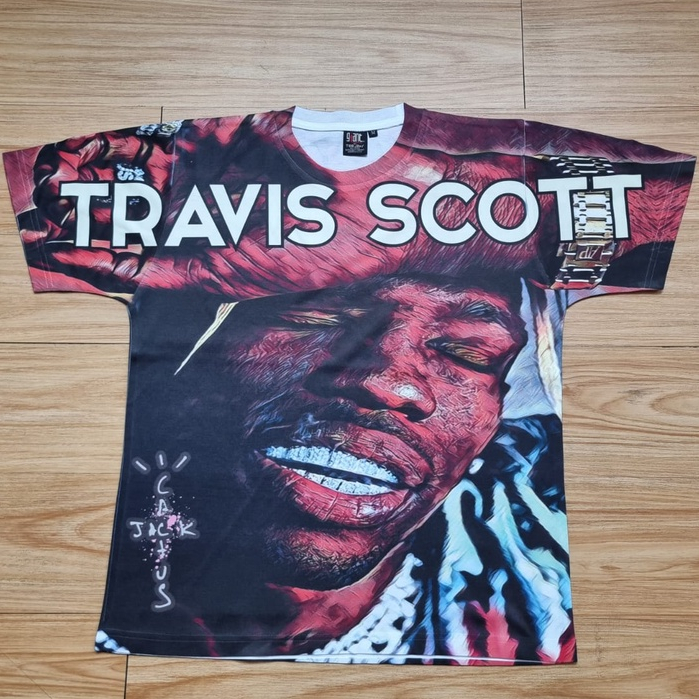 T-SHIRT HOMME TRAVIS Scott Utopia Circus Maximus Tour 2023 concert