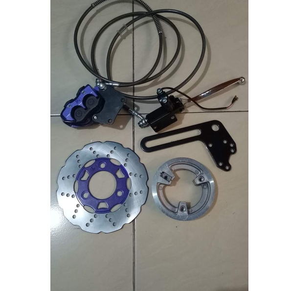 Jual Disc Brake Kit Set Rem Cakram Sepeda Motor Listrik Komplit ...