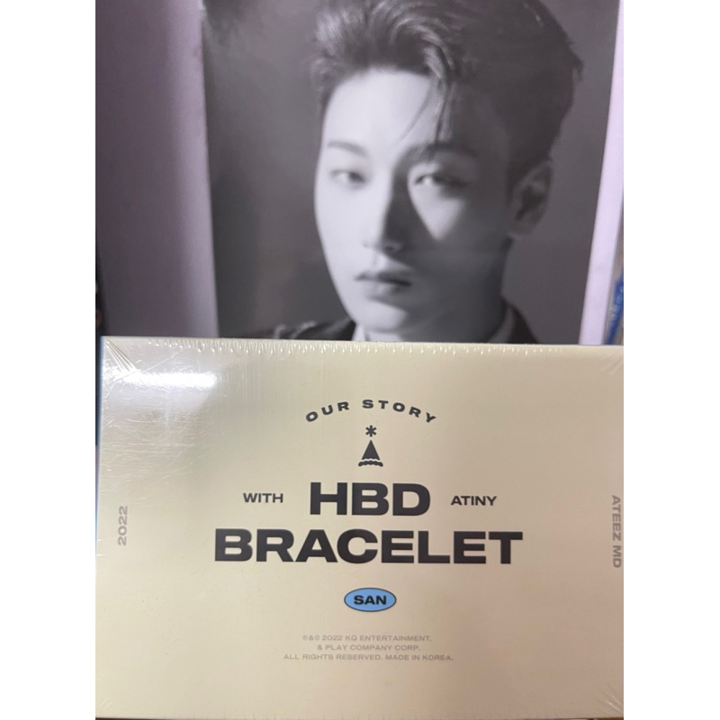 Ateez San MD HBD Bracelet outlet