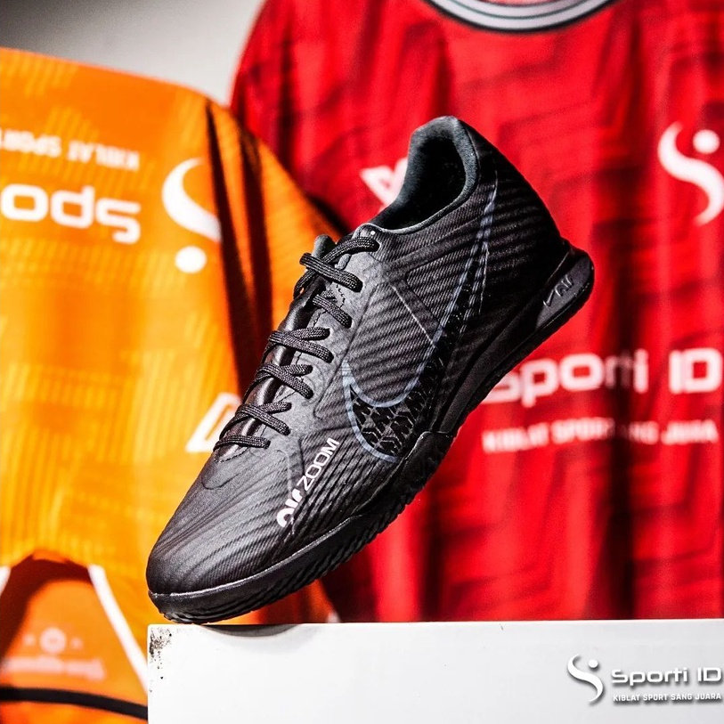 Sepatu Futsal Nike Vapor 15 Academy IC Black DJ5633-001 Original