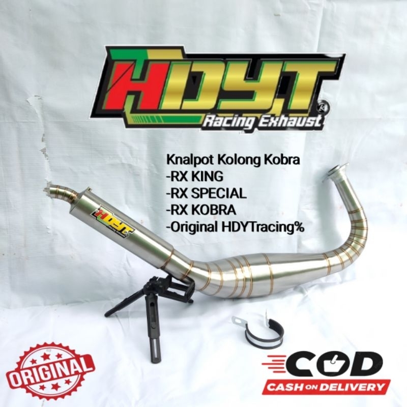 Jual Knalpot Rx King Rx spesial Kolong kobra HDYTracing Suara Super
