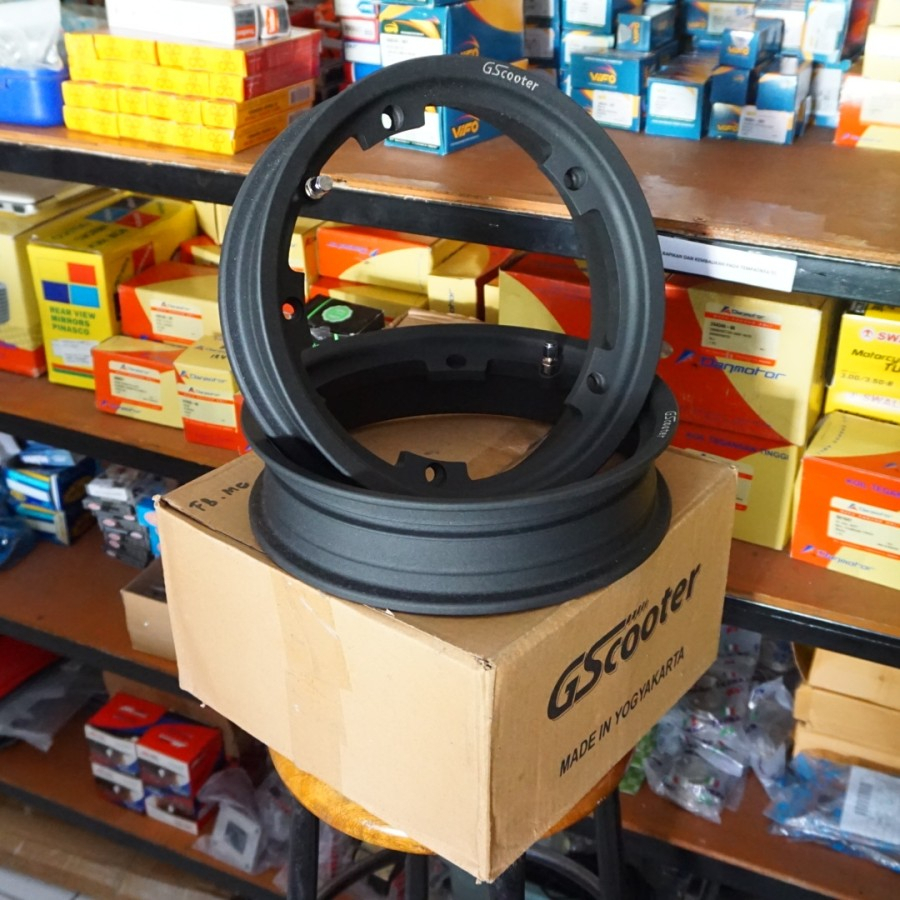 Jual Velg Tubeless Vespa Gs Scooter Margarita Ring Full Black