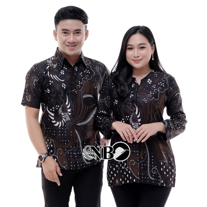 Jual Batik Couple Modern Atasan Blouse Batik Kerja Kantor Wanita Baju Batik Wanita M L Xl Xxl