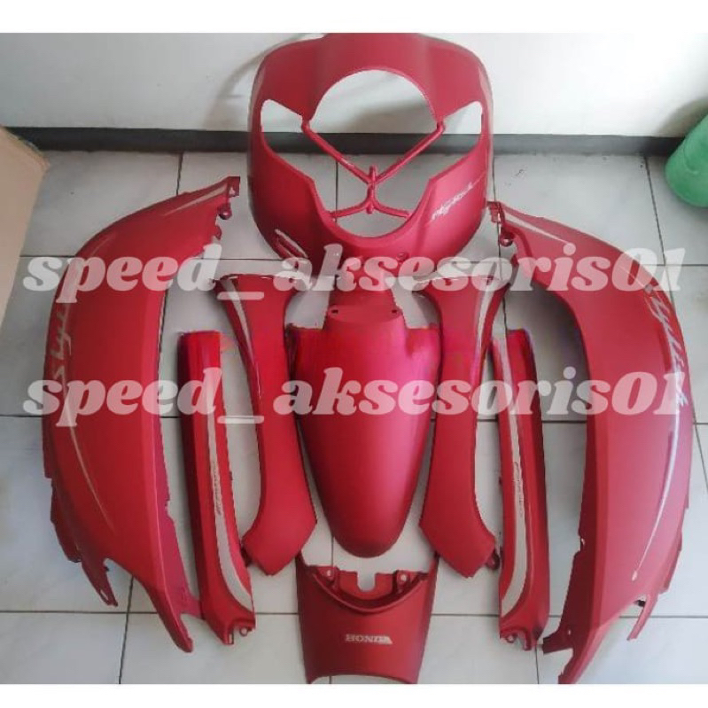 Jual COVER BODY MOTOR HONDA SCOOPY 2017 2018 2019 FULL SET BODY HALUS ...