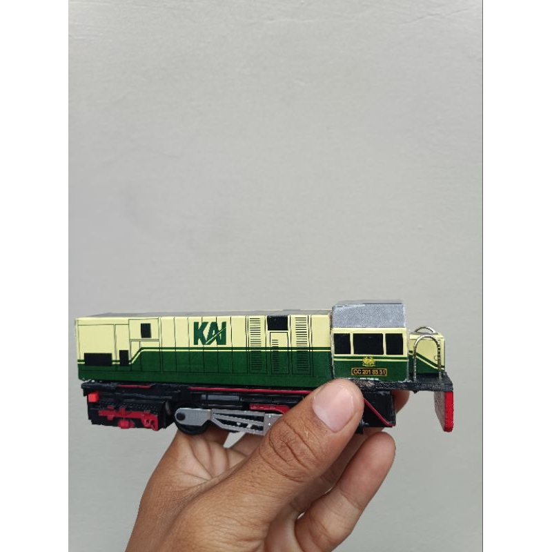 Jual Lokomotif Cc201 Livery Vintage Miniatur Kereta Api Indonesia