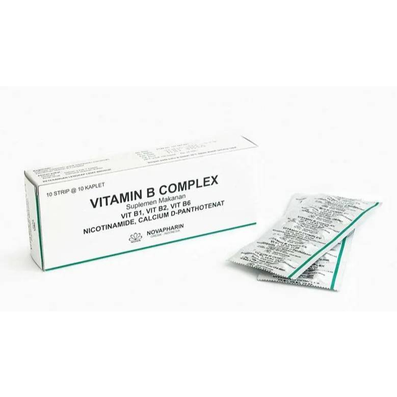 Jual Vitamin B Complex Box 100 tablet Shopee Indonesia