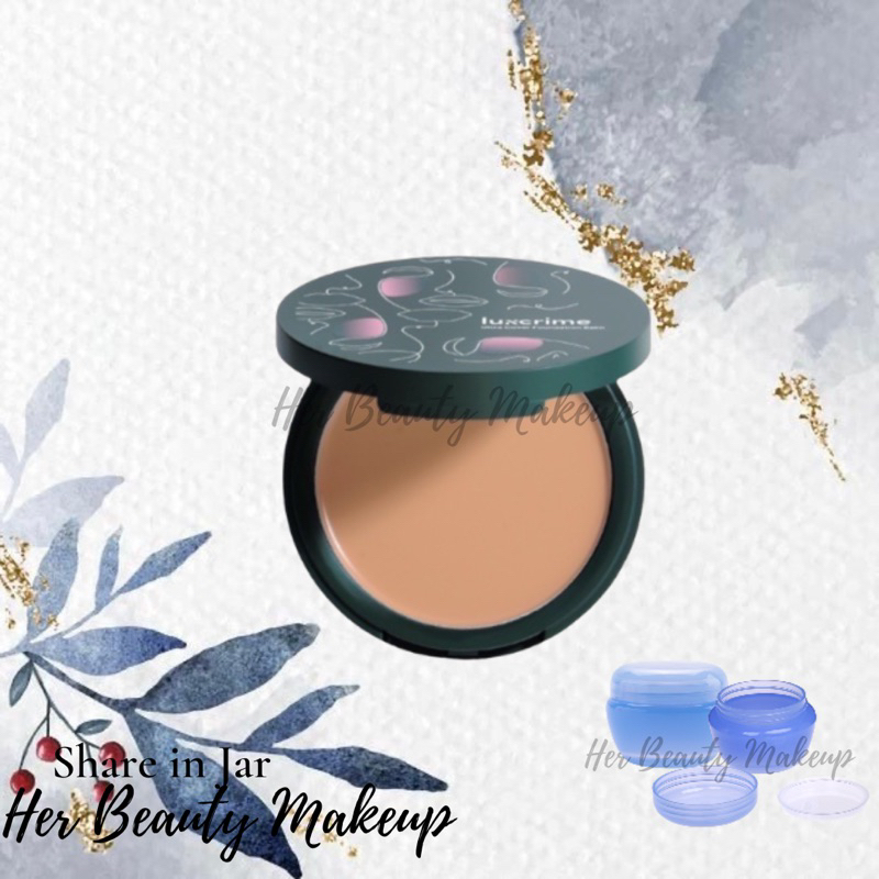 Jual Share in Jar Luxcrime Ultra Cover Foundation Balm Shopee Indonesia