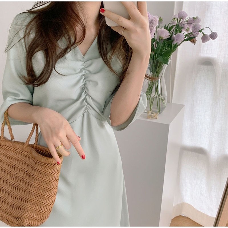 knee length dresses for ladies Yvette Corset Midi Dress