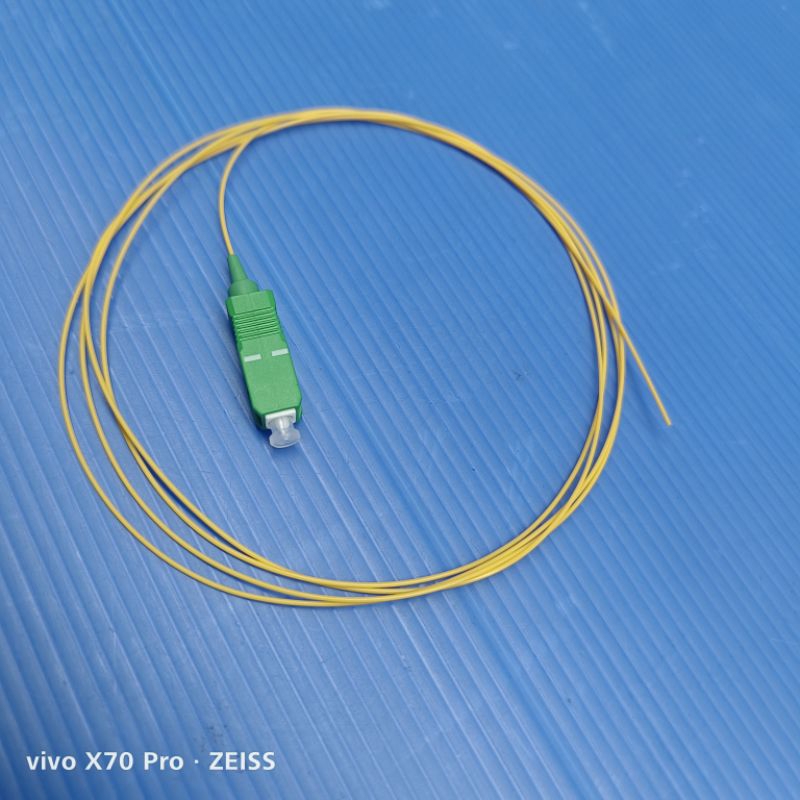 Jual Pigtail SC APC 0,9mm/pigtail SC APC hijau | Shopee Indonesia