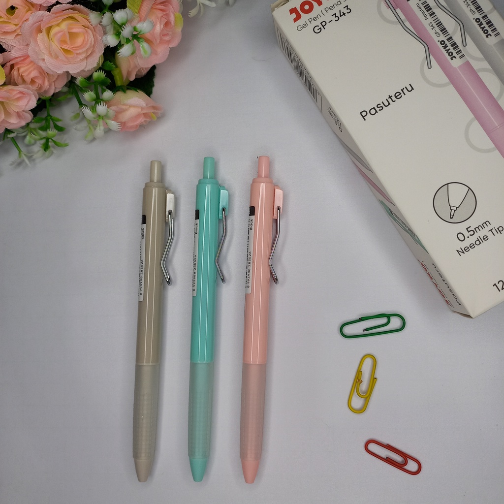 Jual Gel Pen Pulpen Pena Joyko GP343 Pasuteru Gel 0.5 mm Shopee
