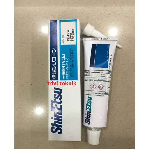 Jual silicone rtv Ke 45w,Shinetsu, Shin Etsu KE-45-W adhesive, | Shopee ...
