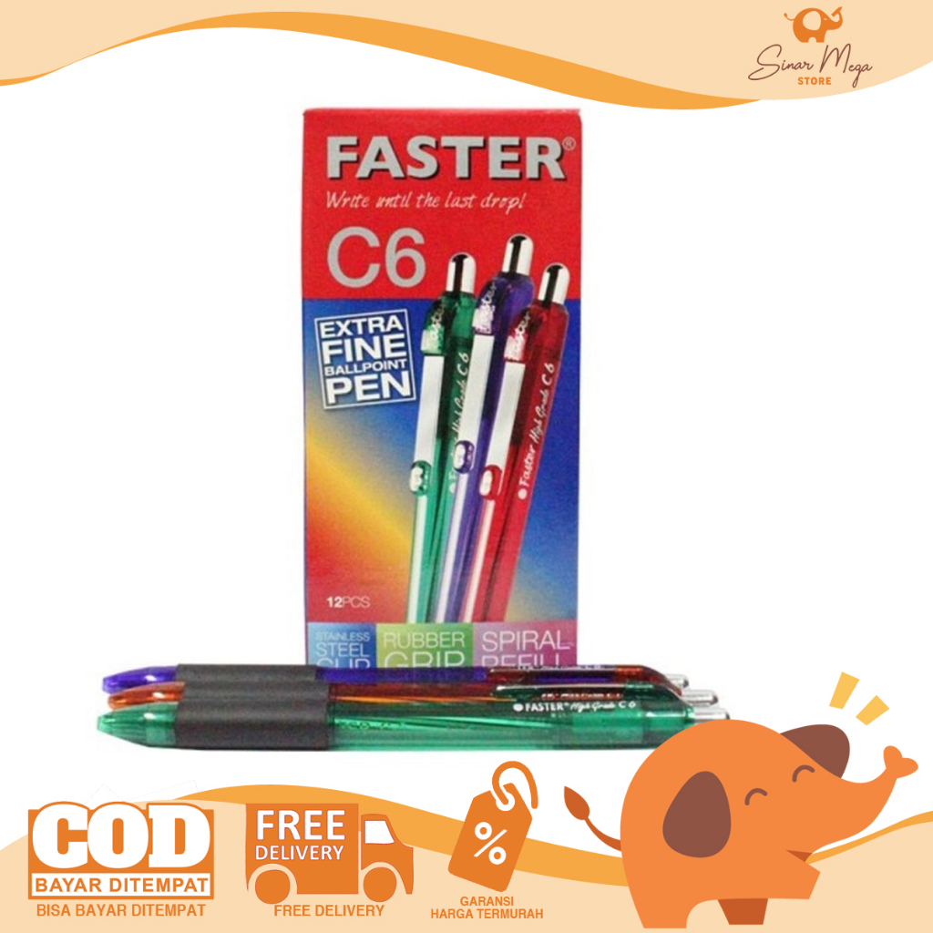 Jual Faster Pulpen C6 Murah Berkualitas | Shopee Indonesia