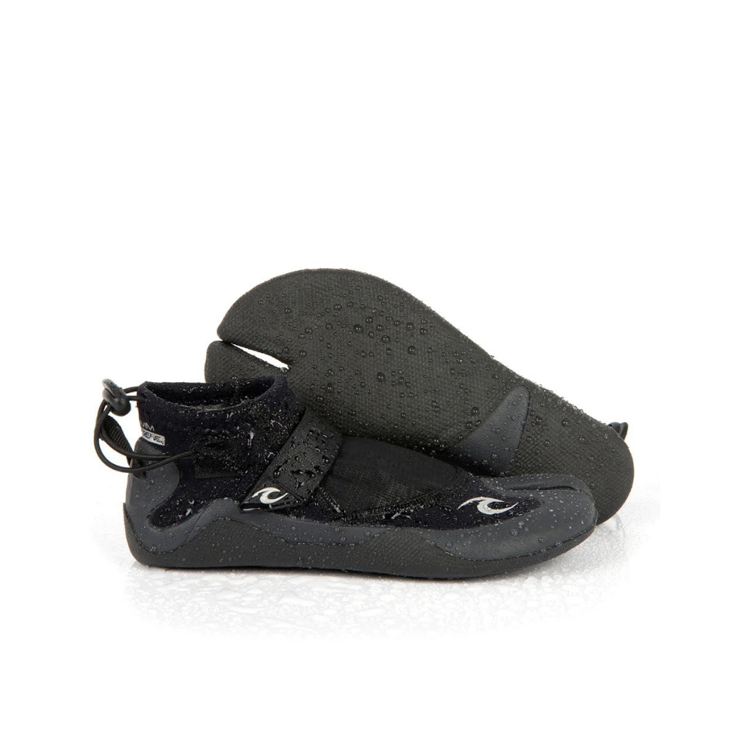 Jual Rip Curl Reefer Boot 1.5mm Split Toe Booties Black / Charcoal ...