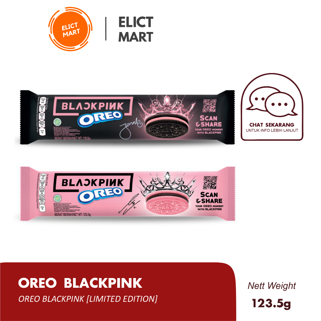 Jual Oreo Blackpink Roll (Limited Edition) | Shopee Indonesia