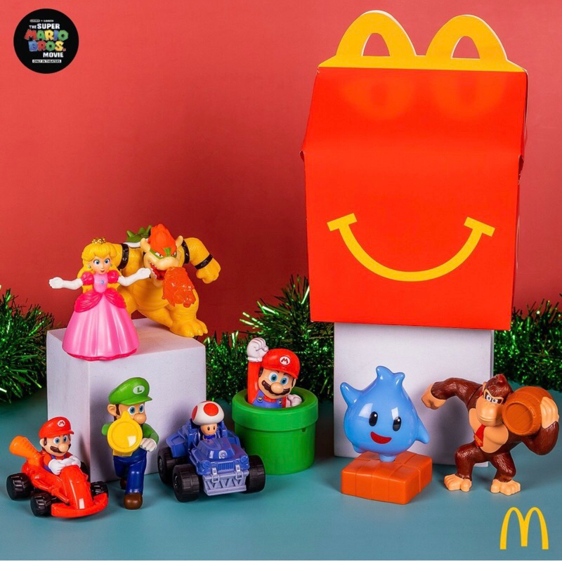 Jual Mainan Happy Meal Toys Super Mario Bros Movie Toy McD McDonald