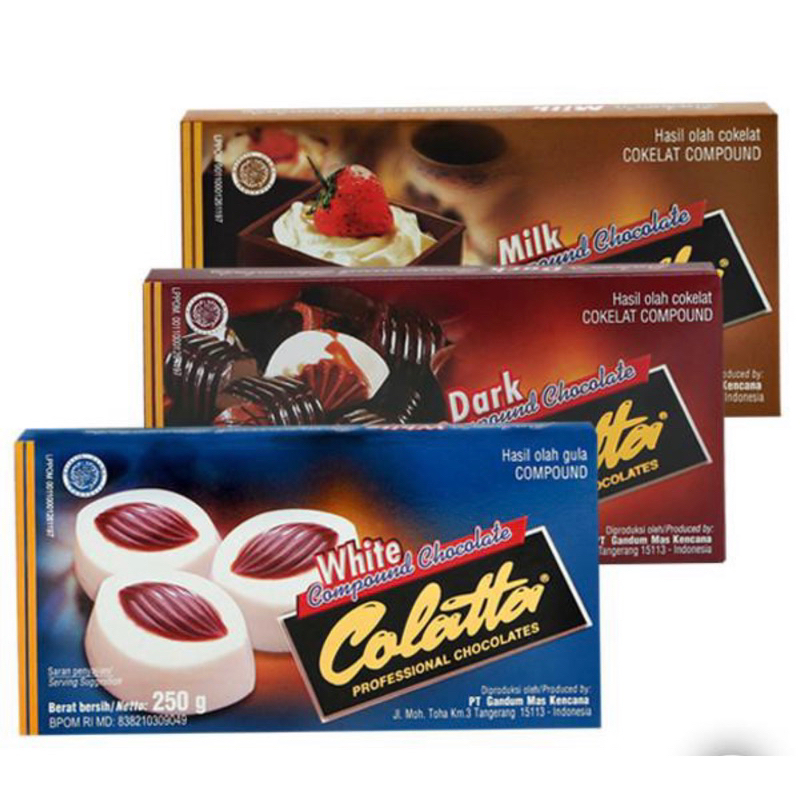 Jual COLATTA COMPOUND CHOCOLATE | Shopee Indonesia