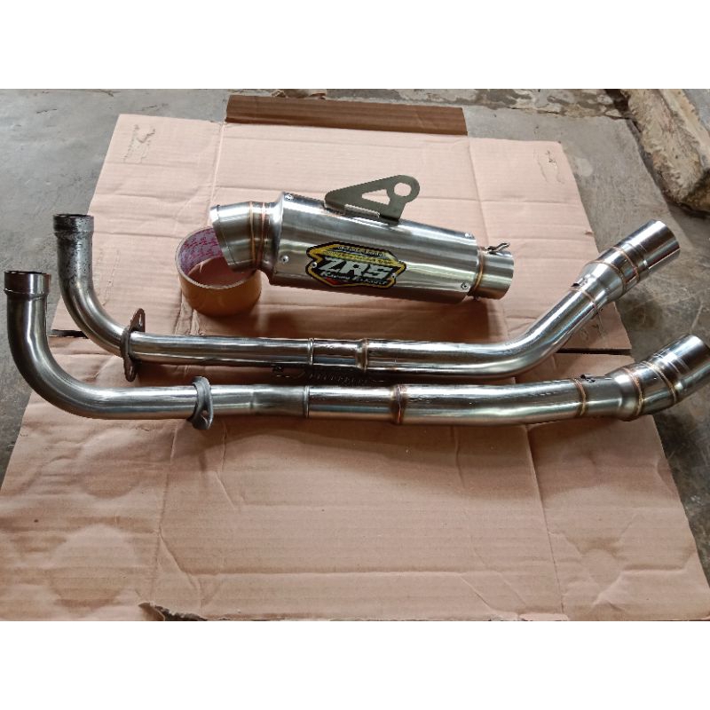 Jual kenalpot racing ZRS model JRM all motor vega, jupiter z, shams