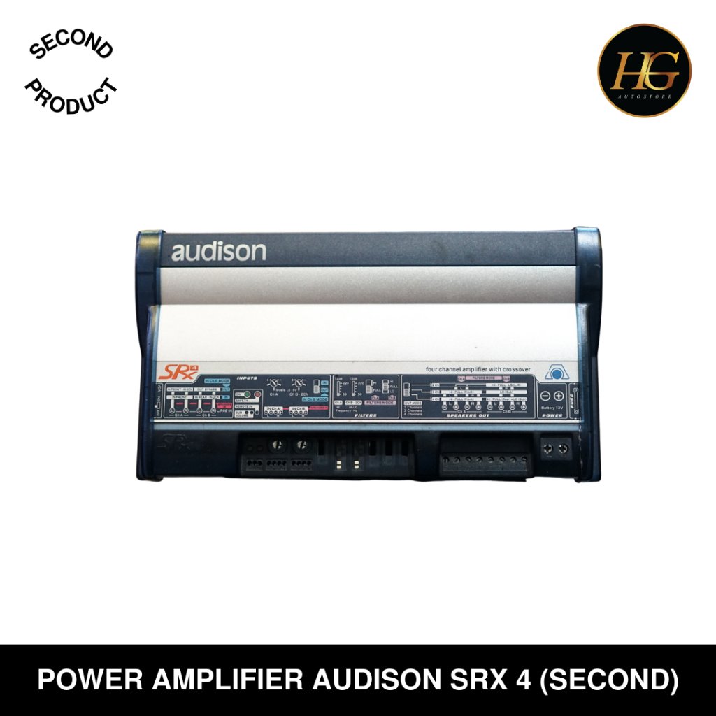 audison SRX4 4chアンプ