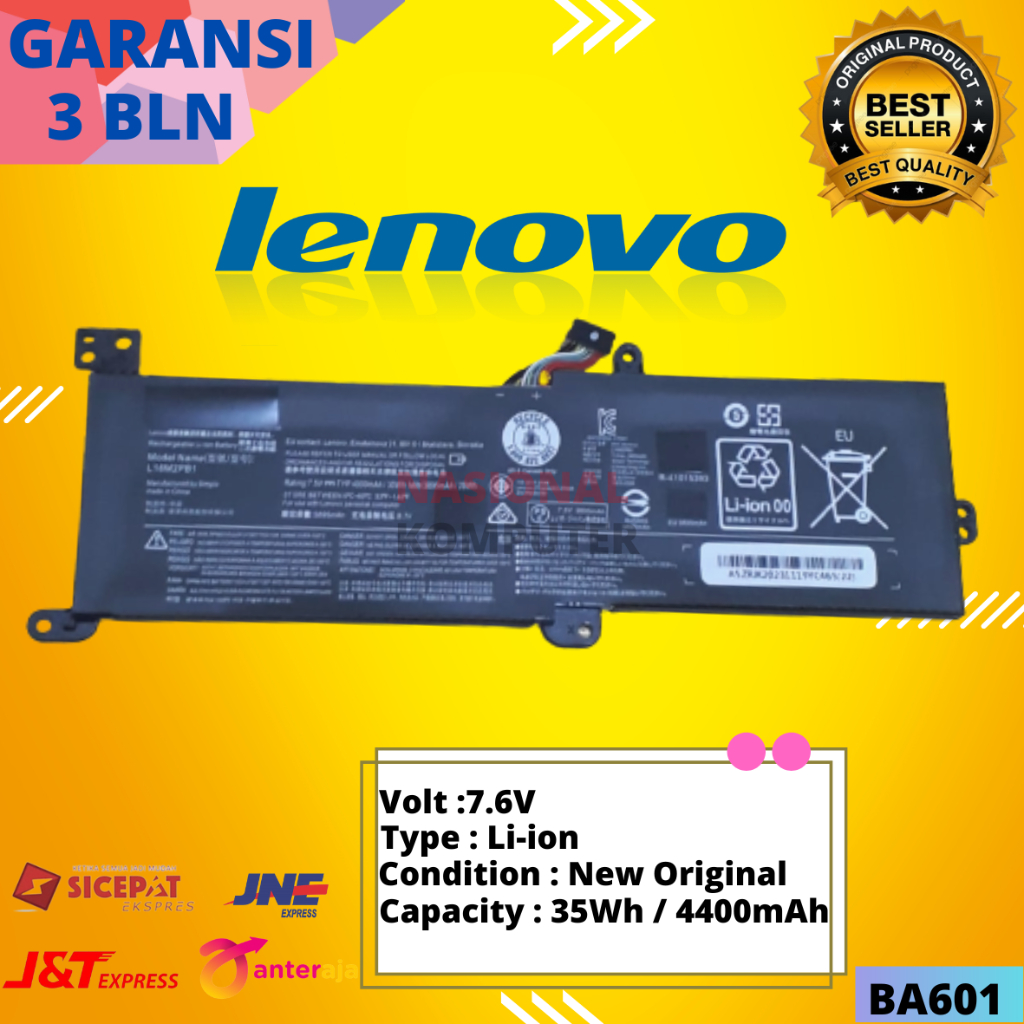 Jual Baterai Lenovo Ideapad 320 14 320 14ast 330 14ikb L16m2pb1 Shopee Indonesia 4253