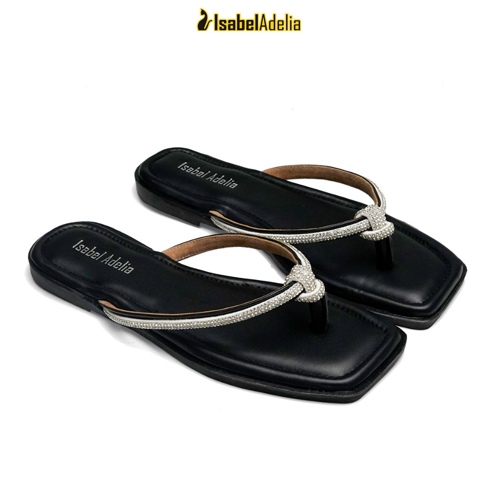 Jual Isabel Adelia - Sandals Teplek SATURNUS Sandal Wanita Kekinian ...