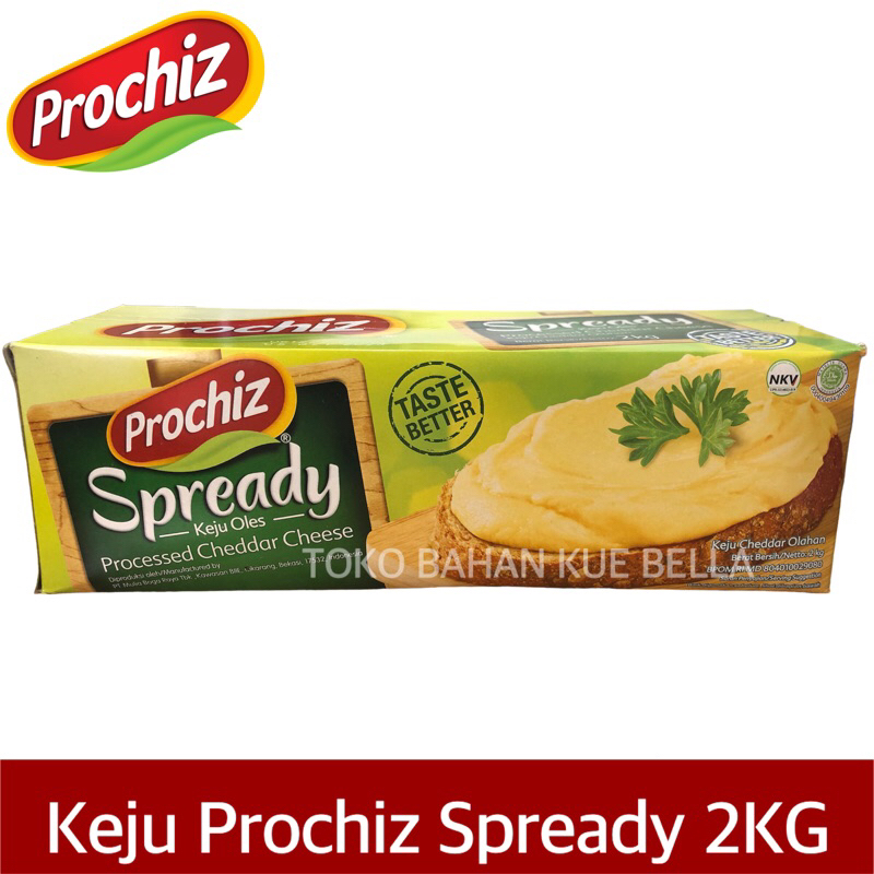 Jual PROCHIZ SPREADY 2KG Keju Spread Cheese Shopee Indonesia