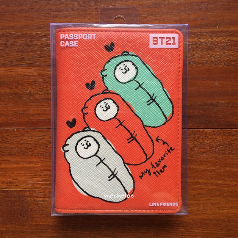 Jual BT21 RJ PASSPORT CASE OFFICIAL Shopee Indonesia
