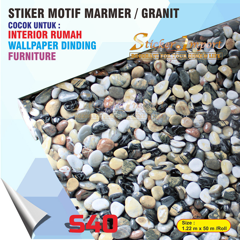 Jual [Sticker.Import] Wallpaper Stiker Marmer Premium Bertekstur dan ...