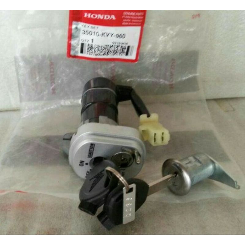 Jual KUNCI KONTAK KEY SET BEAT KARBURATOR 35010-KVY-960 | Shopee Indonesia