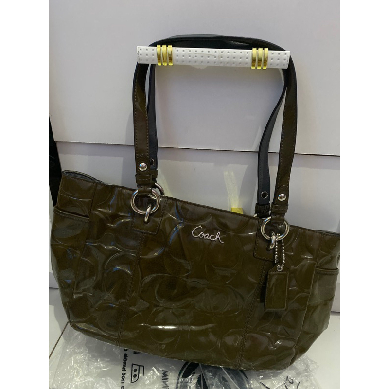 Jual coach army tote lengkap noser | Shopee Indonesia